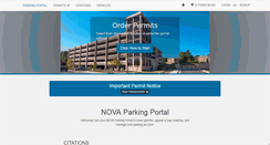 Desktop Screenshot of nvccparking.t2hosted.com