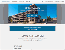 Tablet Screenshot of nvccparking.t2hosted.com
